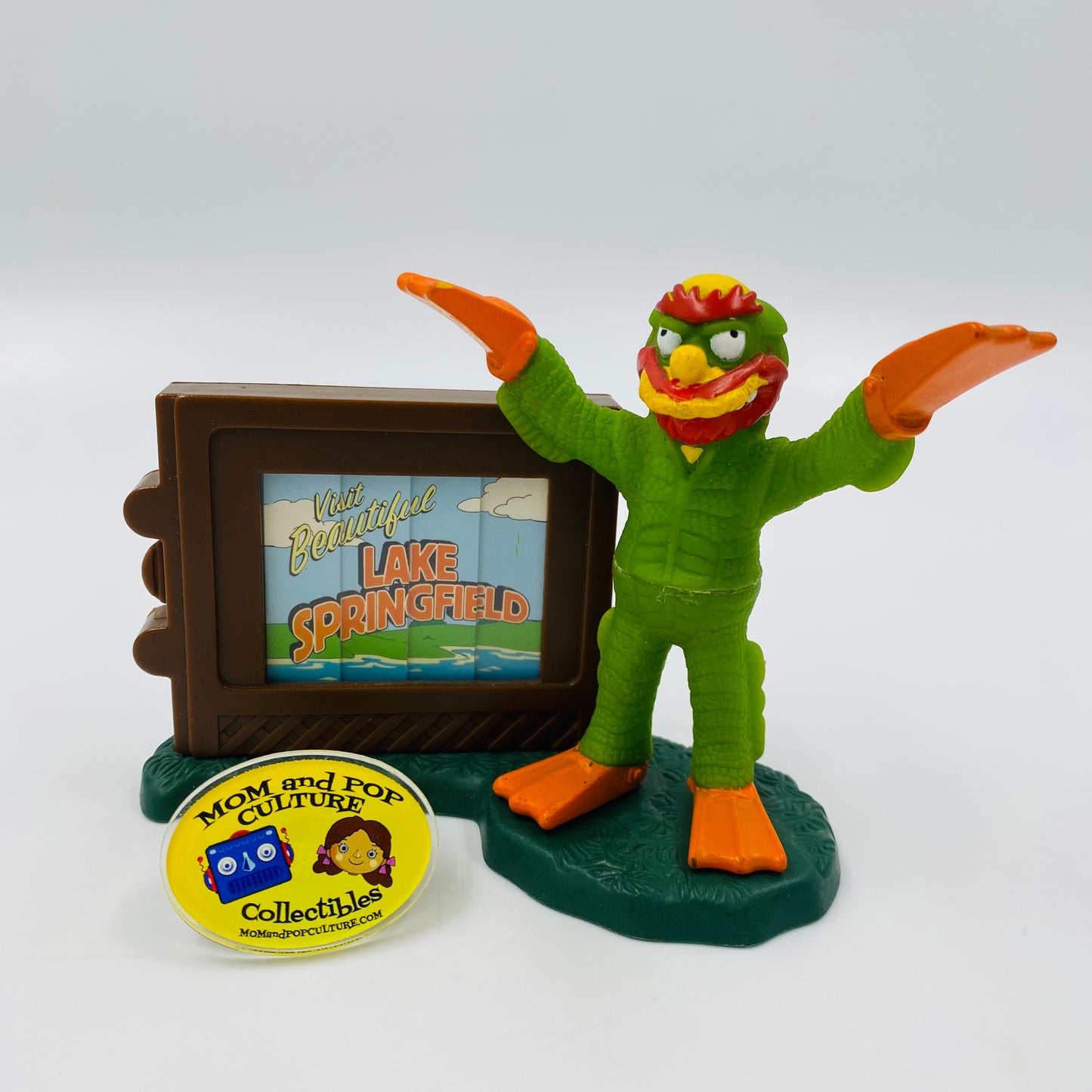 The Simpsons Creepy Classics Groundskeeper Willie Burger King Kids' Meals toy (2002) loose