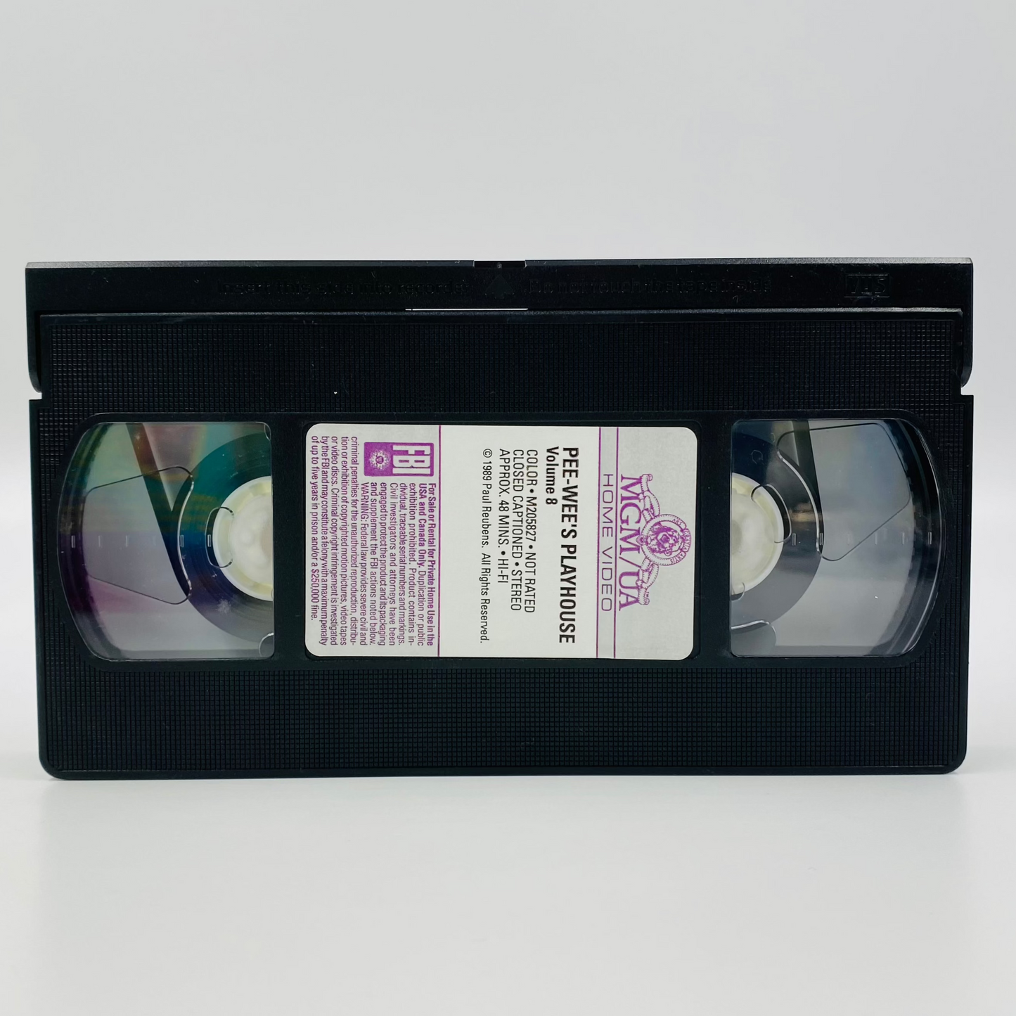 Pee Wee’s Playhouse Vol. 1-8 VHS tape box set (1996) MGM/UA Home Video