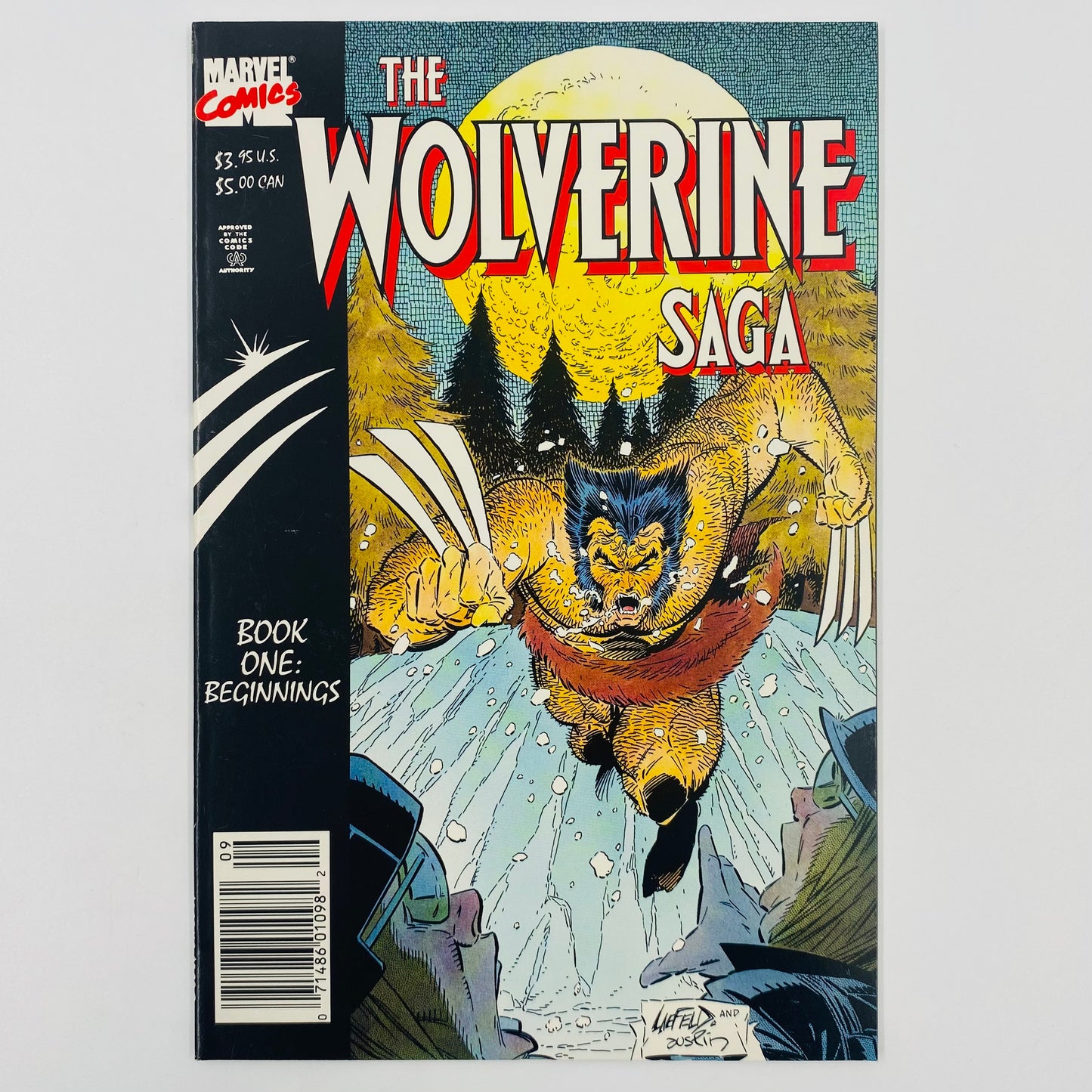 Wolverine Saga (1989) Marvel #1-4