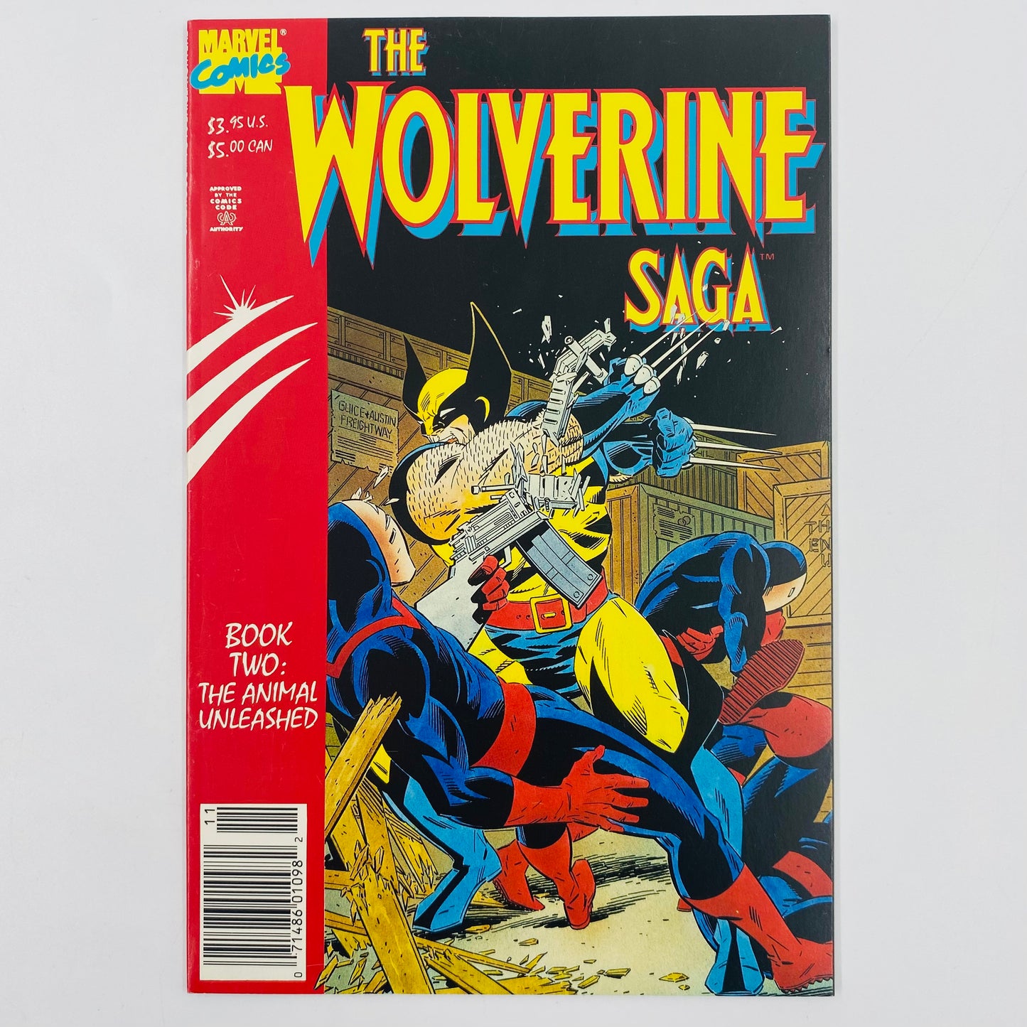 Wolverine Saga (1989) Marvel #1-4