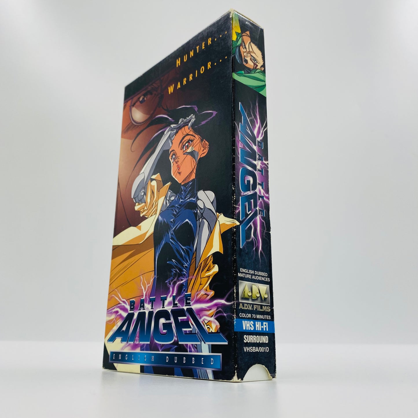 Battle Angel English dubbed VHS tape (1996) A.D.V. Films