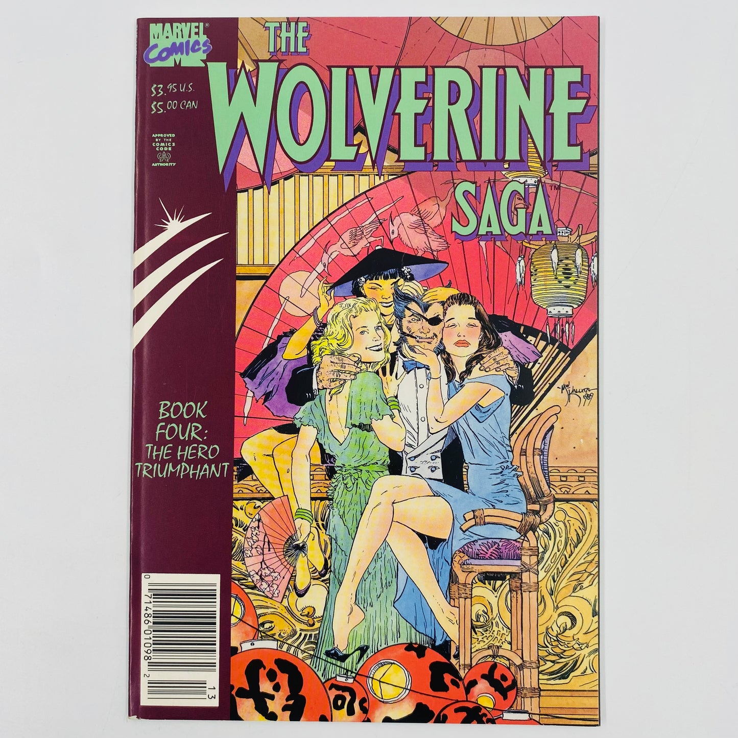 Wolverine Saga (1989) Marvel #1-4