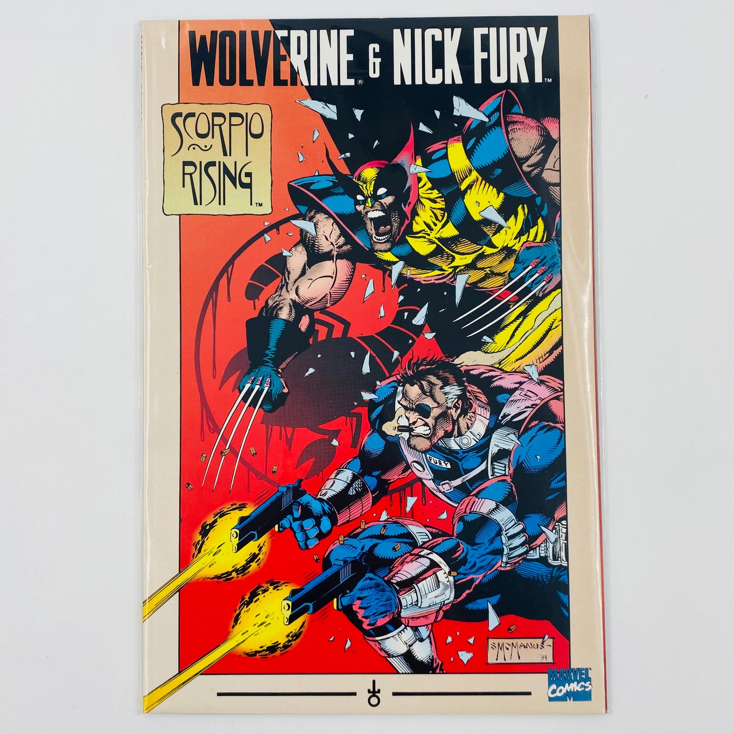 Wolverine & Nick Fury Scorpio Rising (1997) Marvel