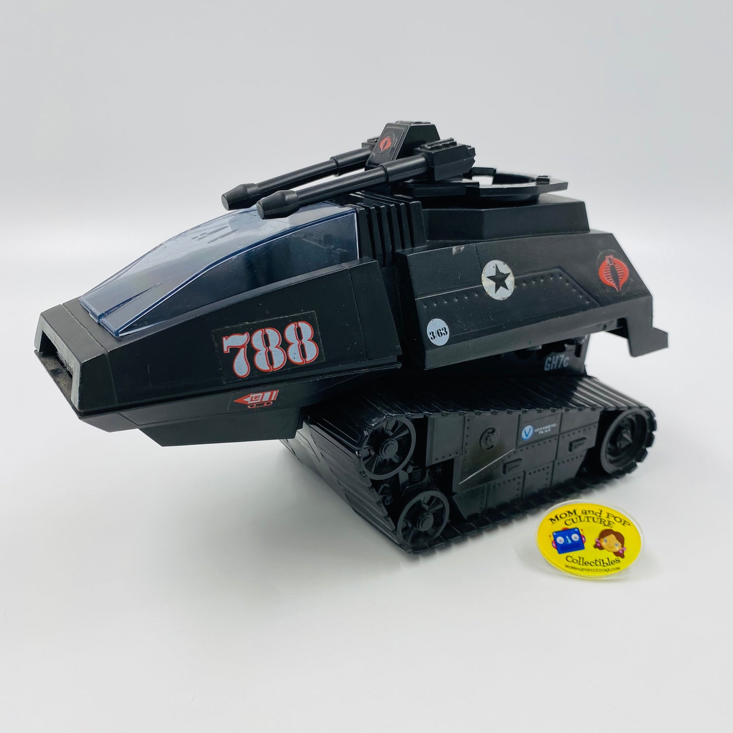 G.I. Joe Cobra H.I.S.S. loose 3.75” scale action figure vehicle (1983) Hasbro (mail-away version)