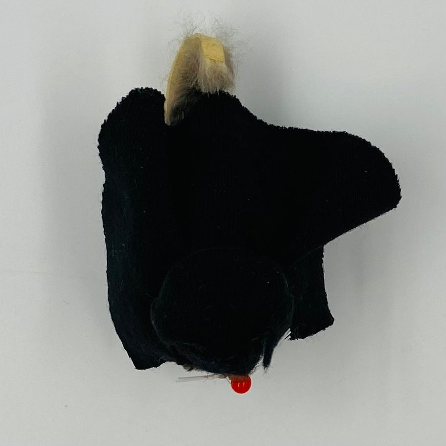 Original Fur Animals W Germany 2” Mouse in CUSTOM Batman costume (1990’s)