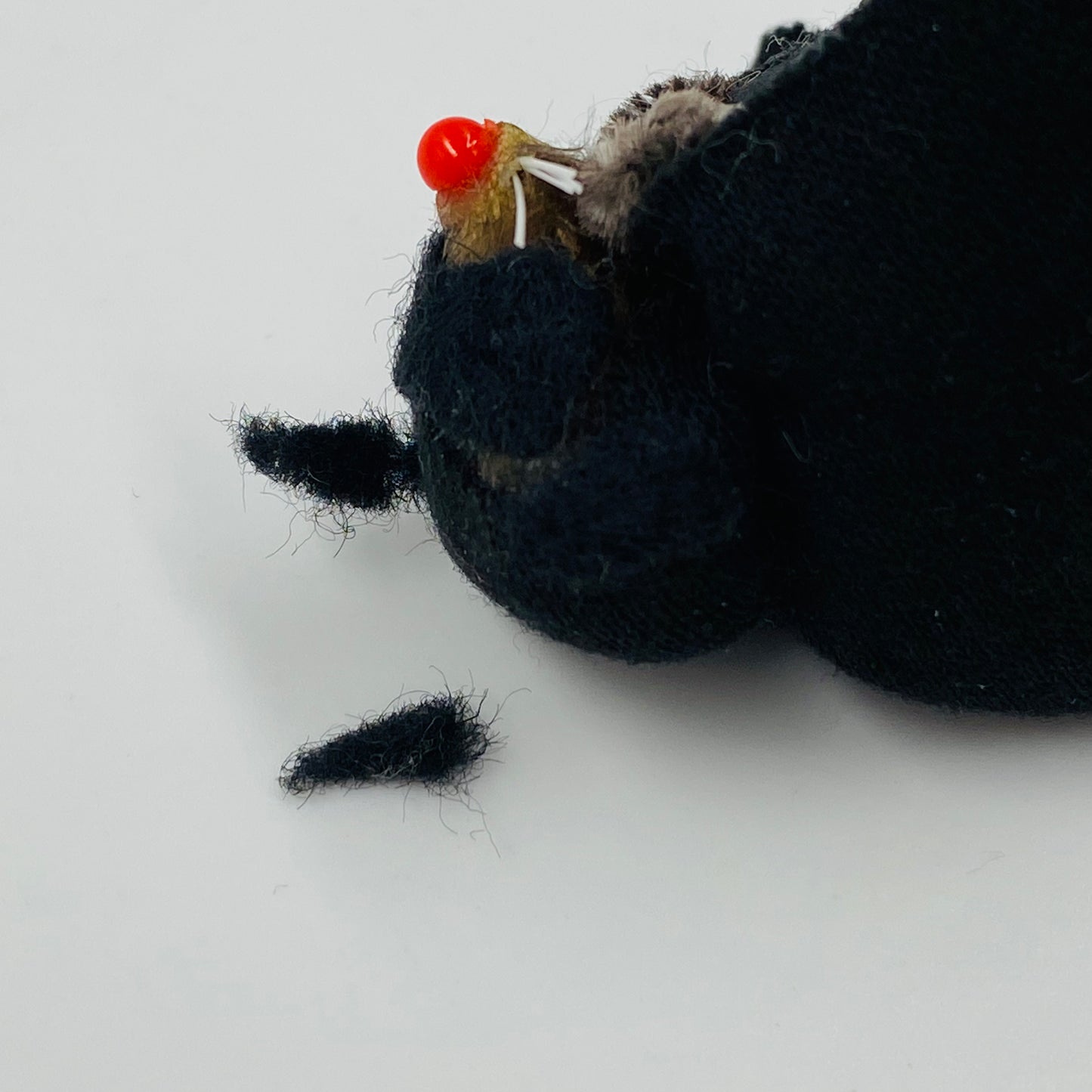 Original Fur Animals W Germany 2” Mouse in CUSTOM Batman costume (1990’s)