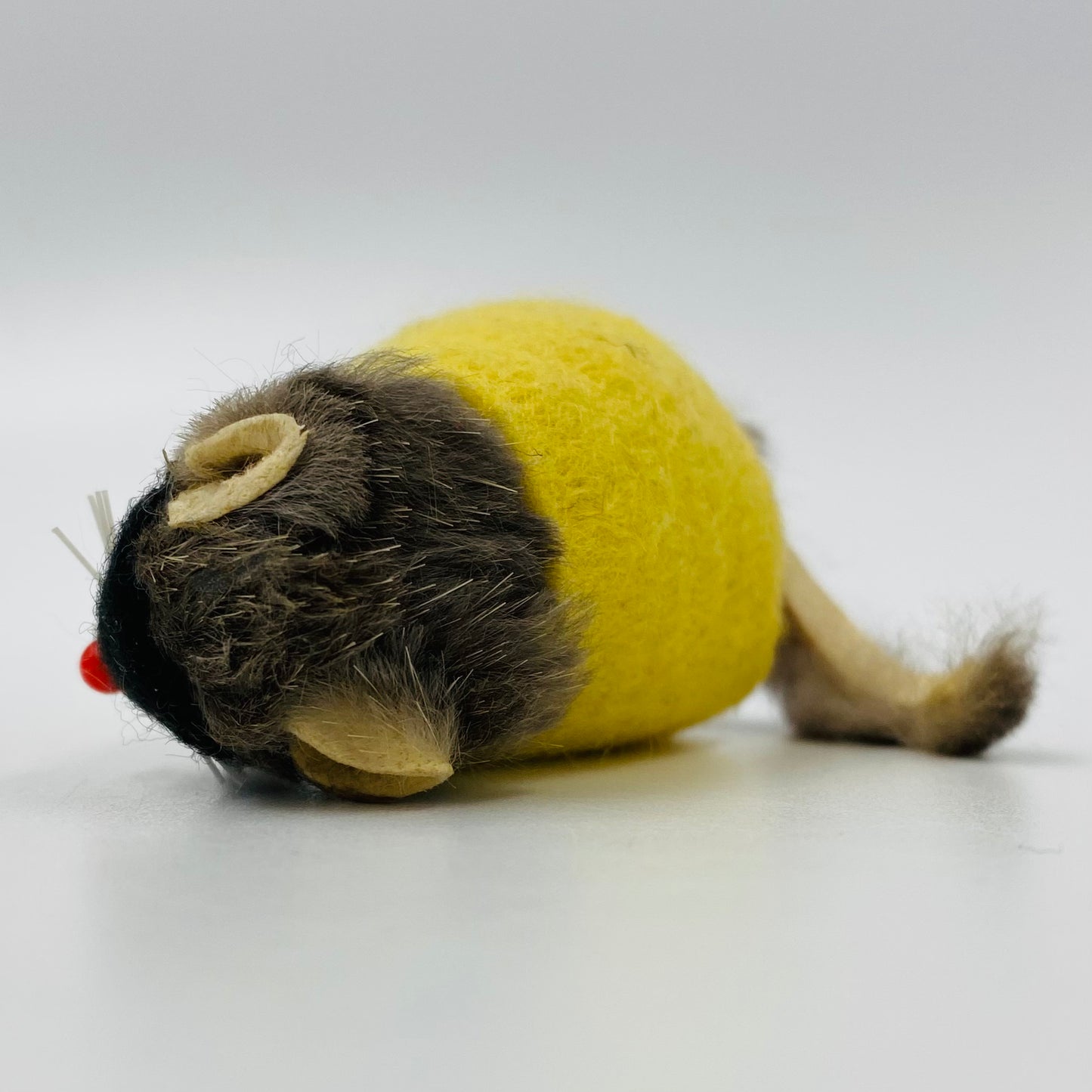 Original Fur Animals W Germany 2” Mouse in CUSTOM Robin costume (1990’s)