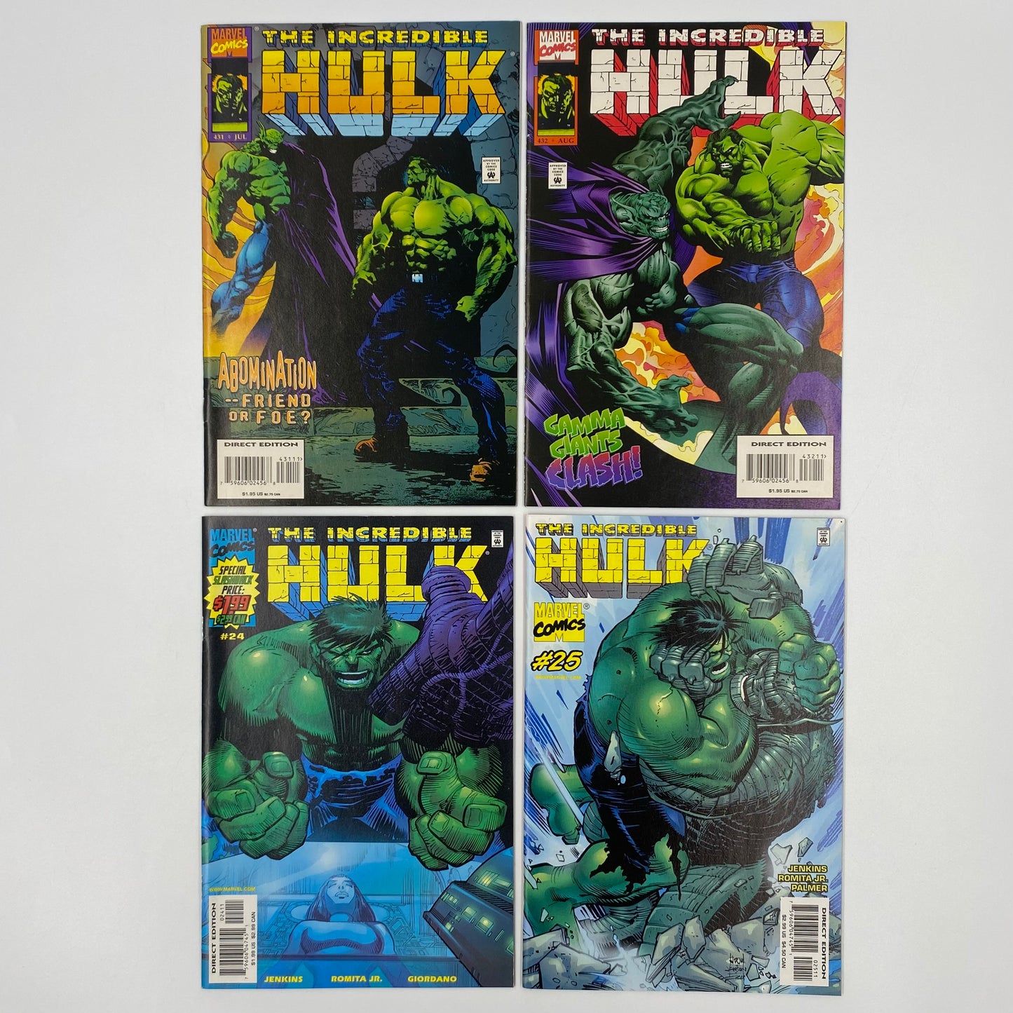 M&PC Marvel Comic Book FUN PACK: Hulk VS Abomination