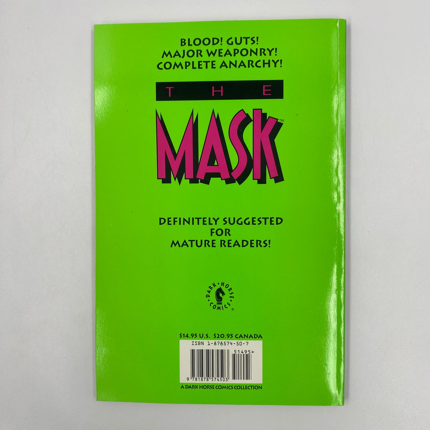 The Mask first edition TP (1993) Dark Horse