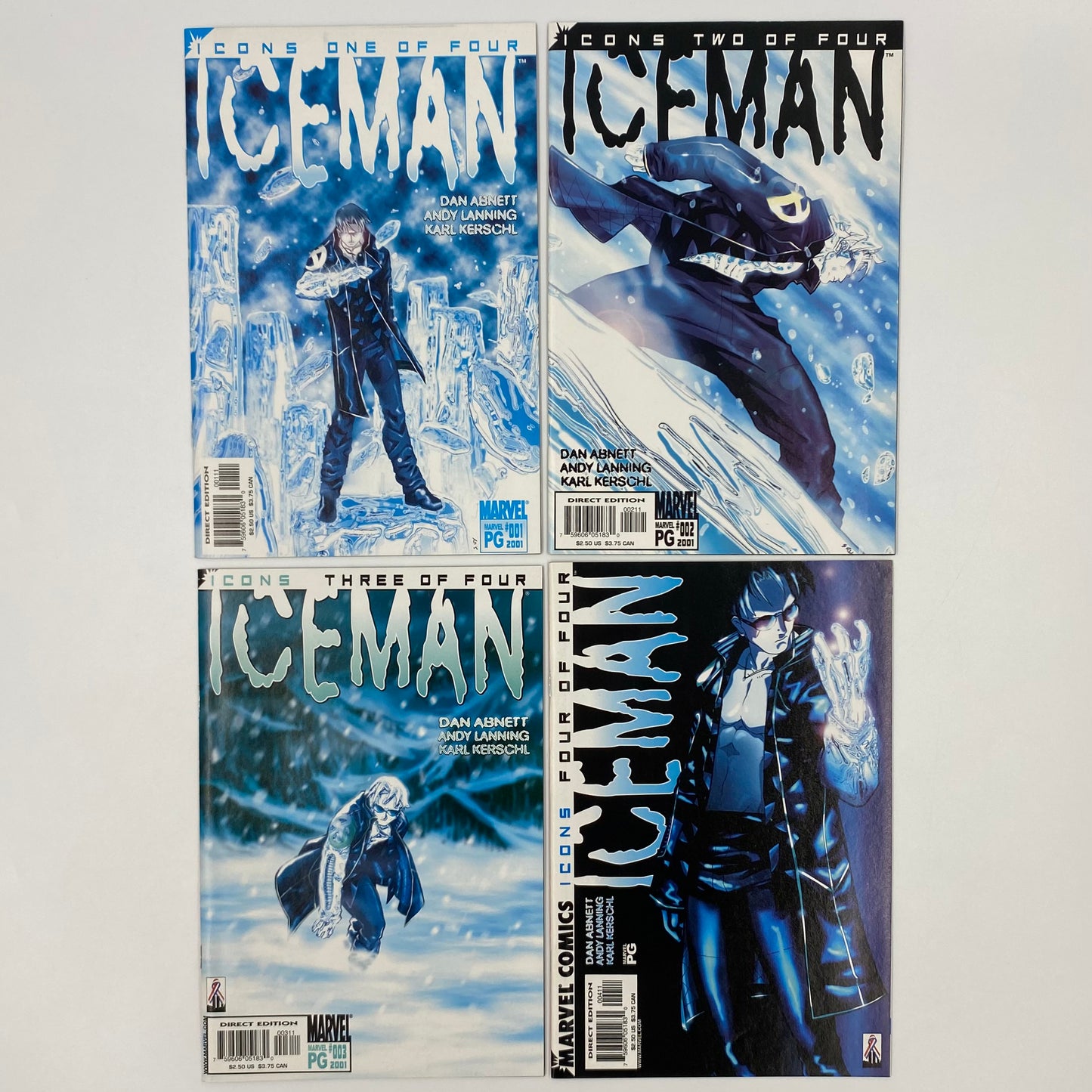 M&PC Marvel Comic Book FUN PACK: Iceman