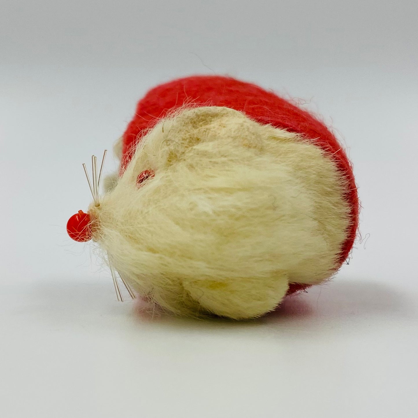 Original Fur Animals W Germany 2” Mouse in CUSTOM Superman costume (1990’s)