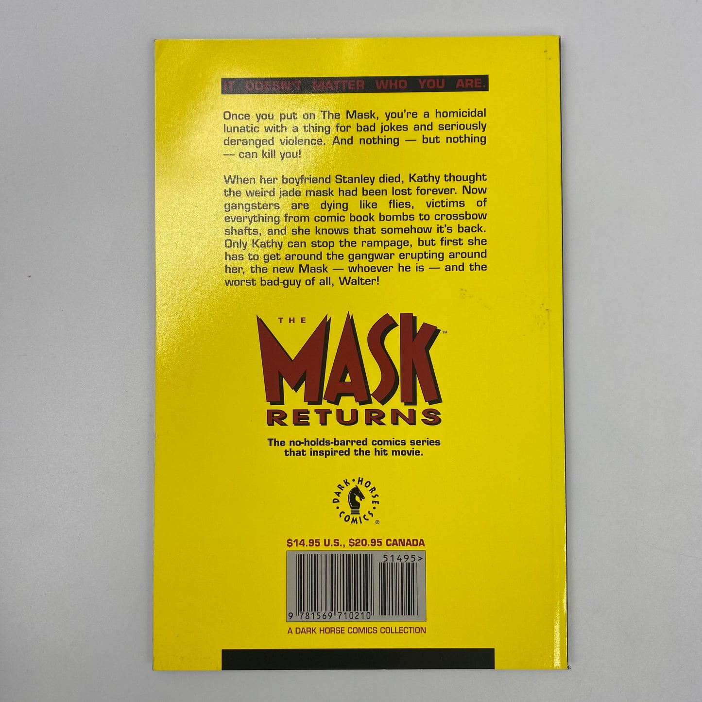 The Mask Returns first edition TP (1994) Dark Horse
