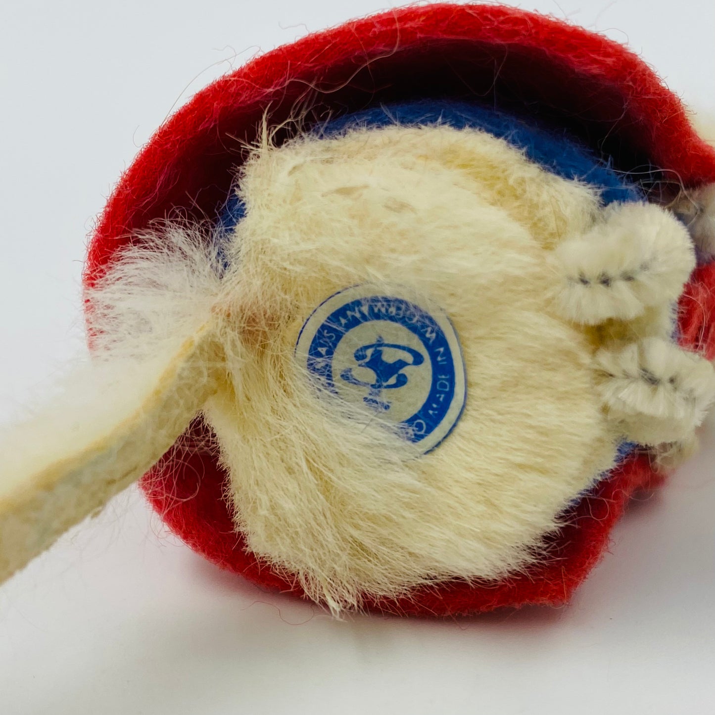 Original Fur Animals W Germany 2” Mouse in CUSTOM Superman costume (1990’s)