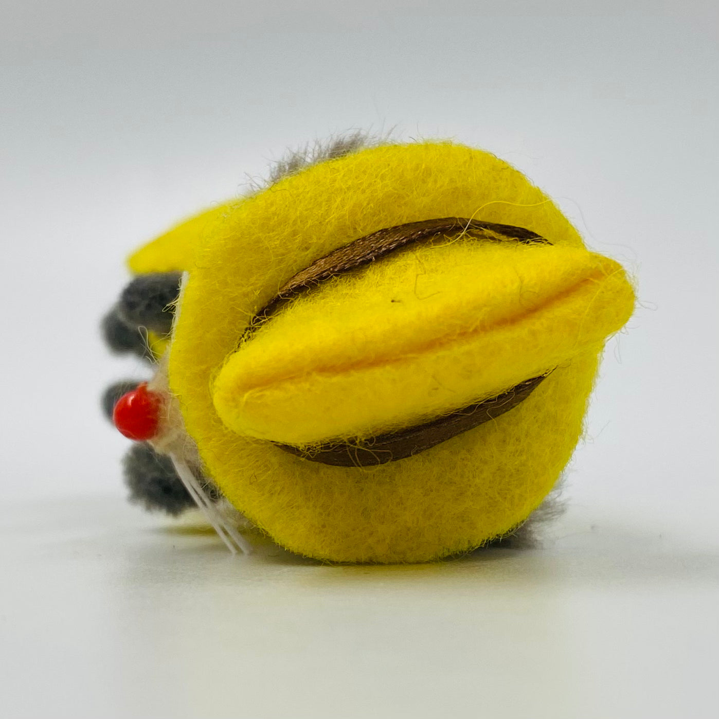 Original Fur Animals W Germany 2” Mouse in CUSTOM Dick Tracy costume (1990’s)