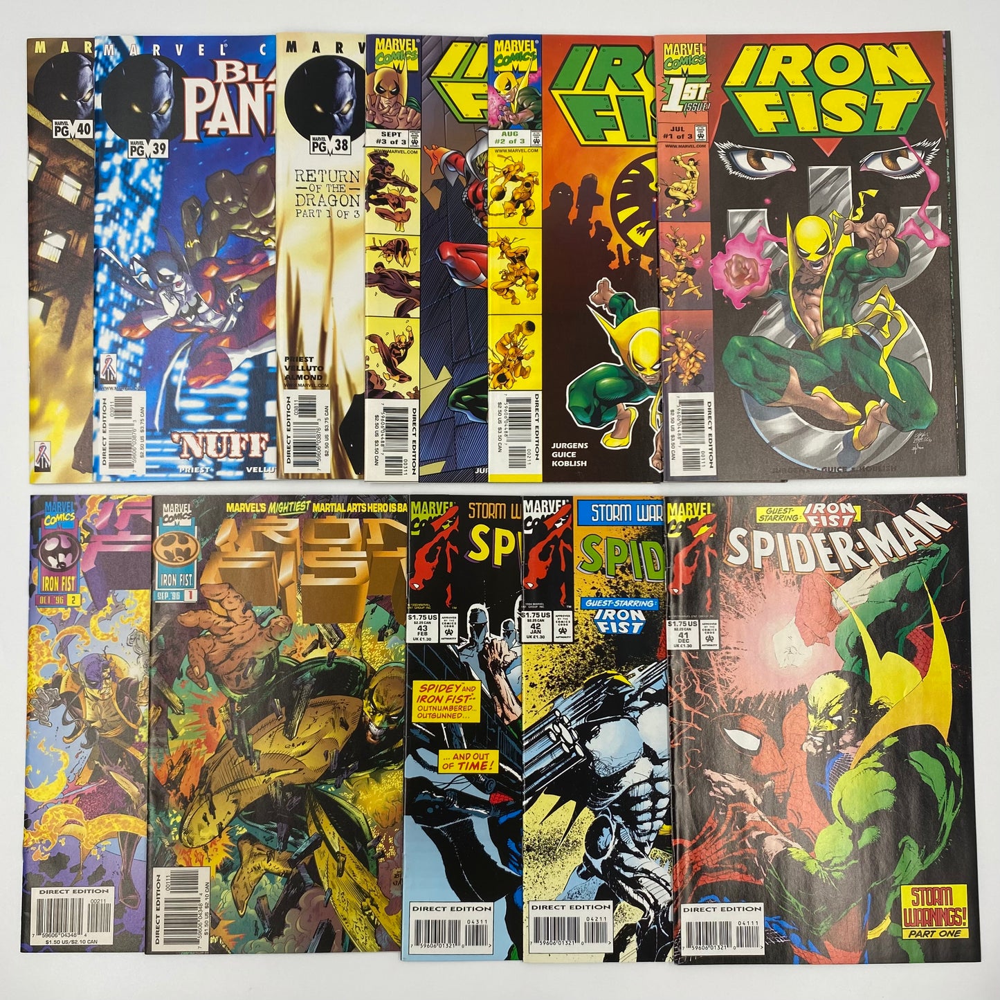 M&PC Marvel Comic Book MEGA FUN PACK: Iron Fist