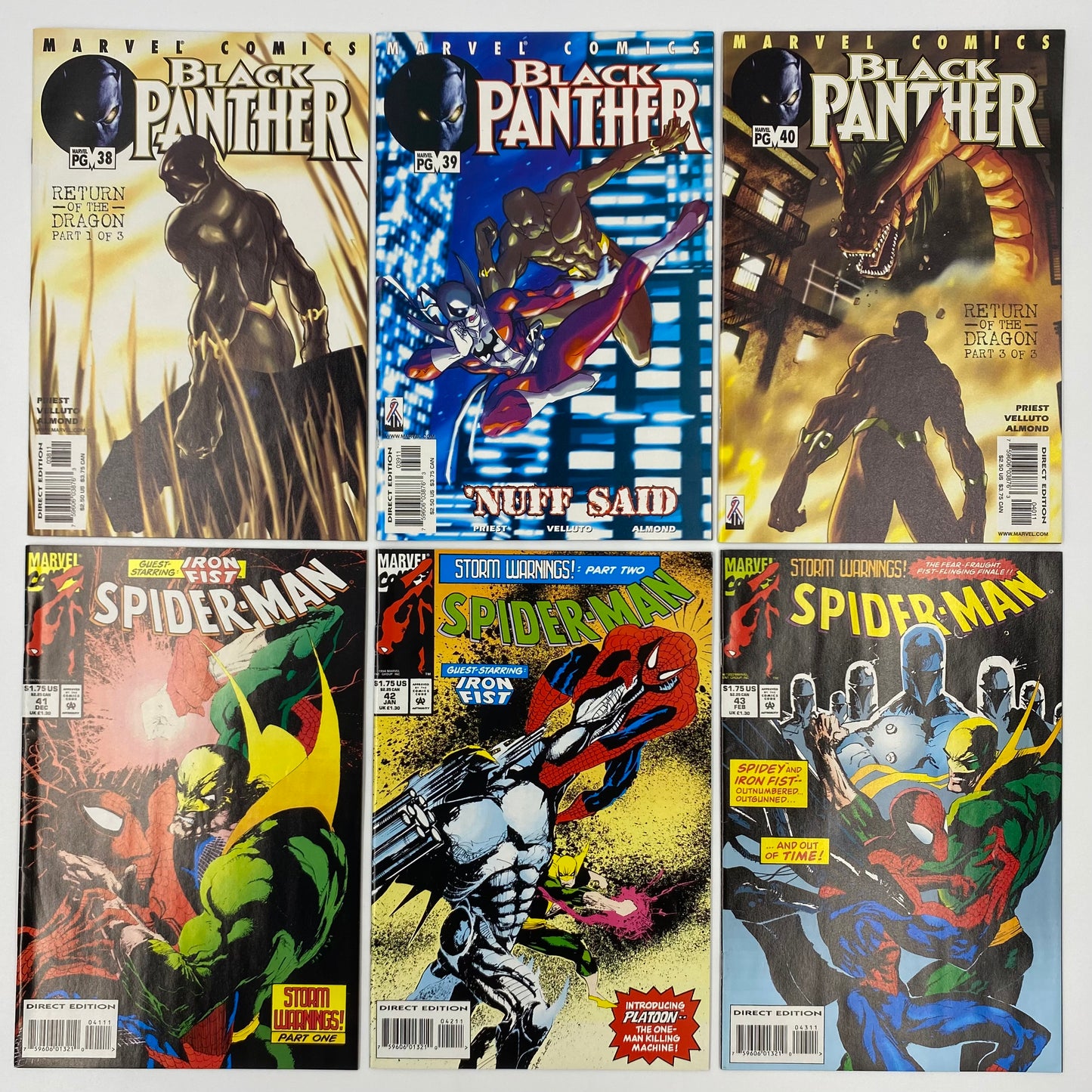 M&PC Marvel Comic Book MEGA FUN PACK: Iron Fist