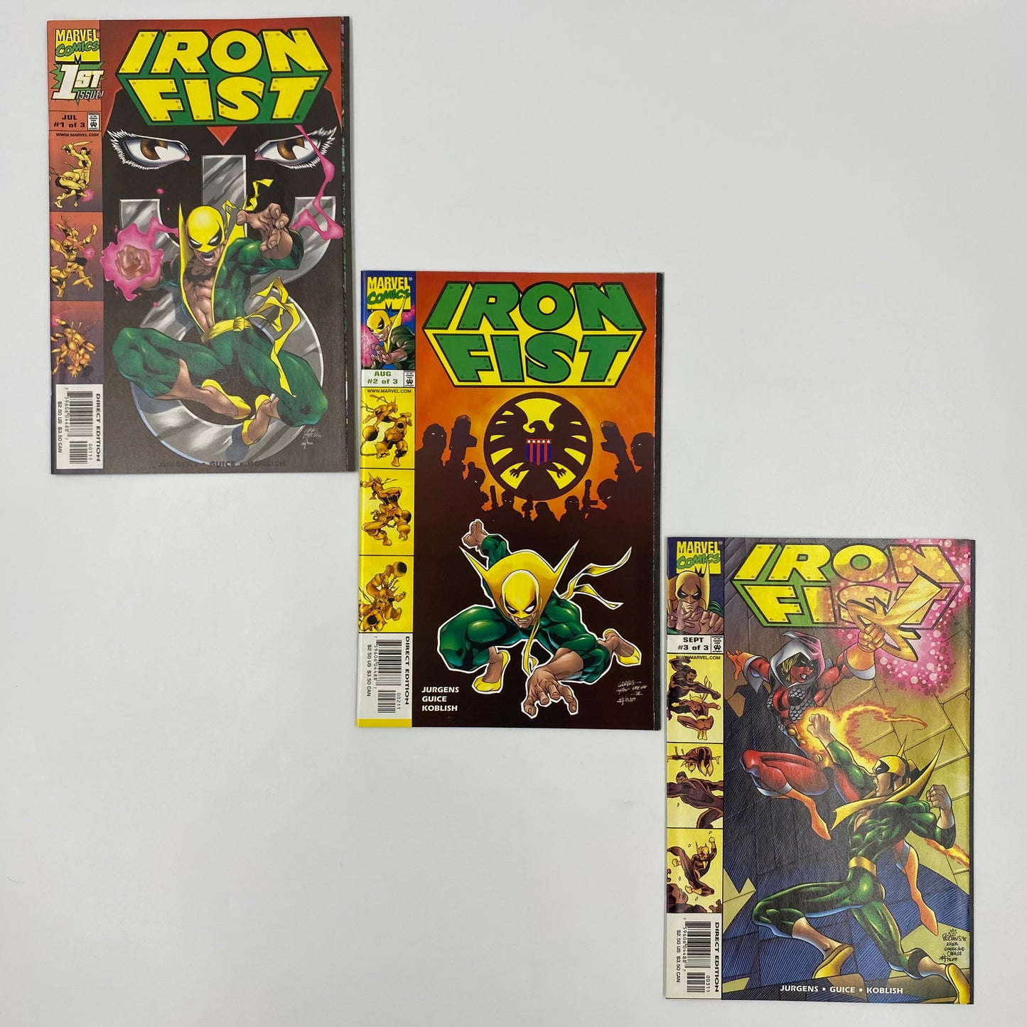 M&PC Marvel Comic Book MEGA FUN PACK: Iron Fist
