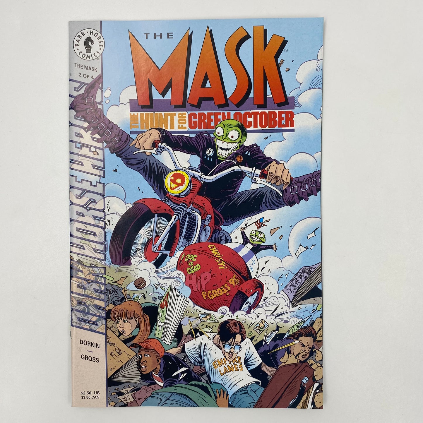 The Mask the Hunt for Green October #1-4 (1995) Dark Horse (FN+, FN, VF-, FN)