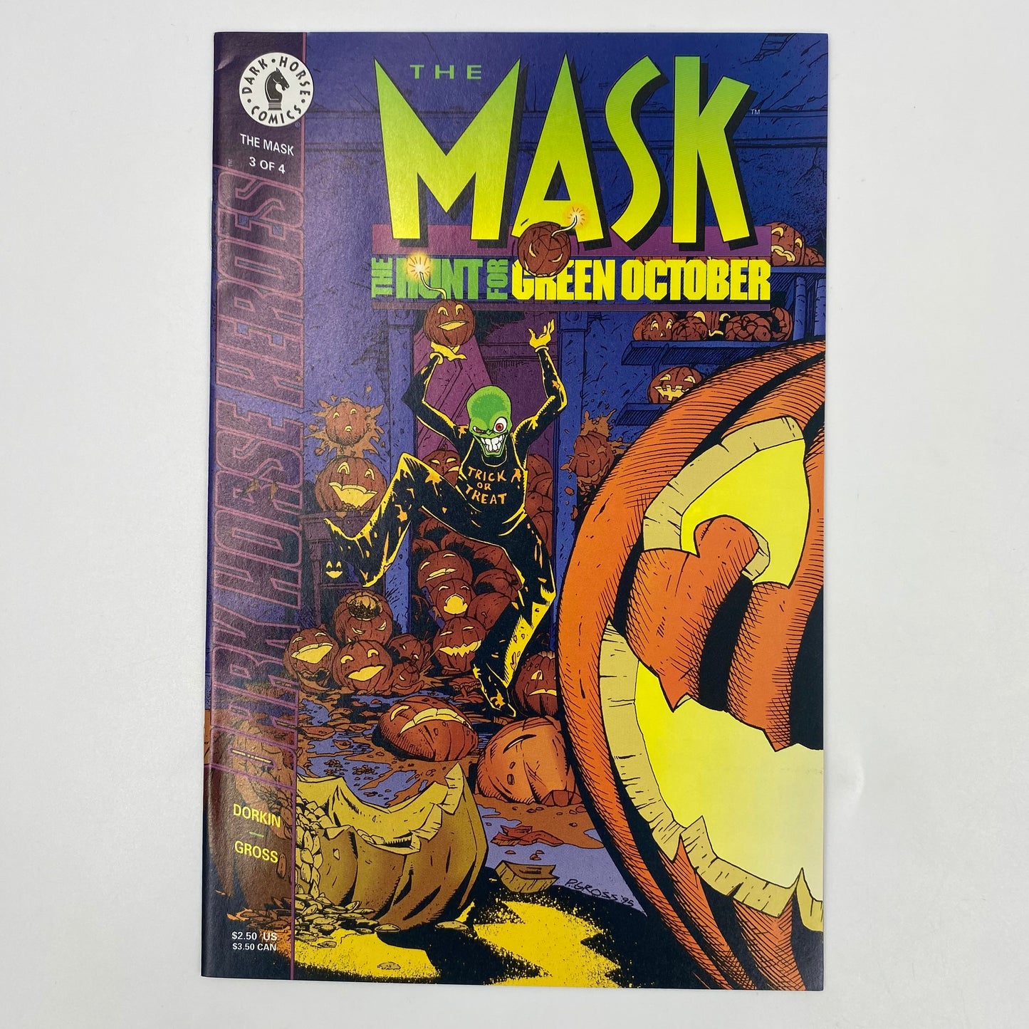 The Mask the Hunt for Green October #1-4 (1995) Dark Horse (FN+, FN, VF-, FN)