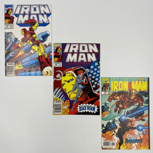 M&PC Marvel Comic Book FUN PACK: Iron Man & Black Widow