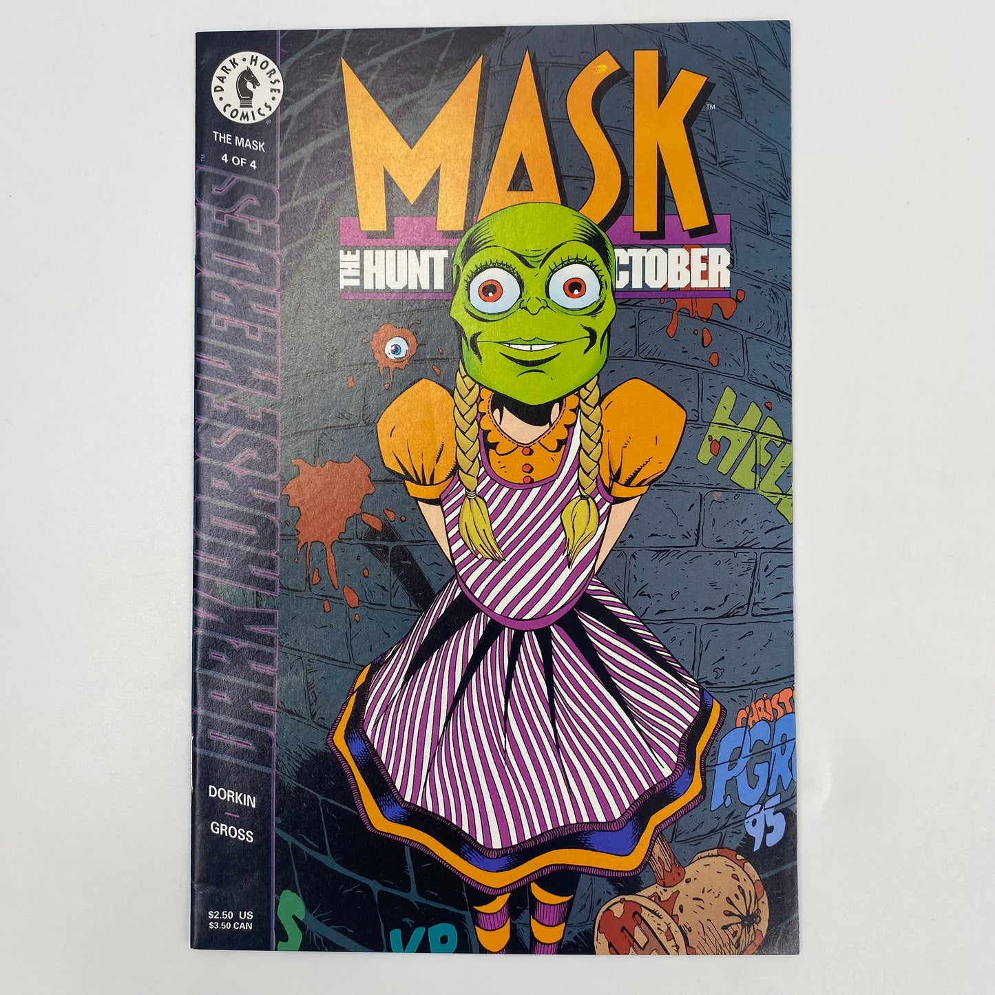 The Mask the Hunt for Green October #1-4 (1995) Dark Horse (FN+, FN, VF-, FN)