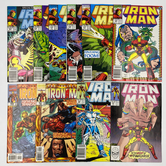 M&PC Marvel Comic Book FUN PACK: Iron Man VS Mandarin