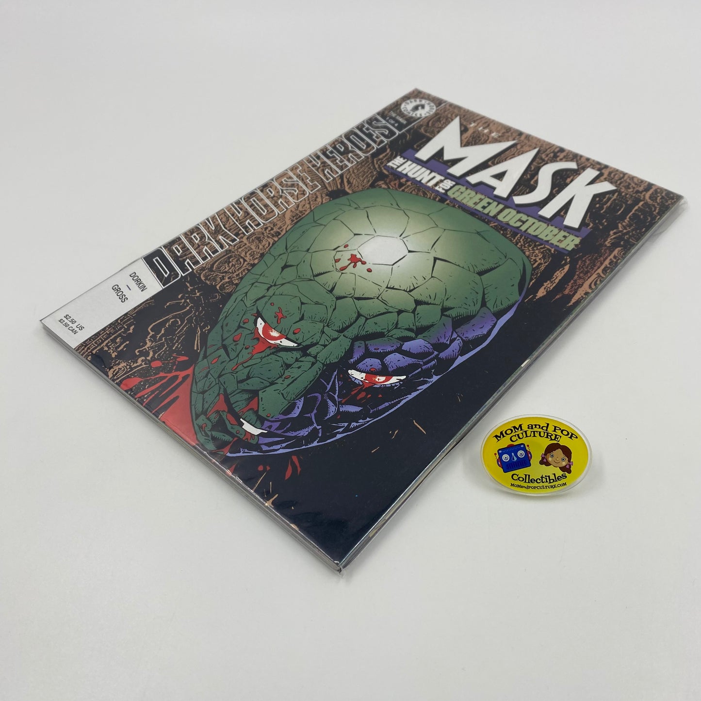 The Mask the Hunt for Green October #1-4 (1995) Dark Horse (FN+, FN, VF-, FN)