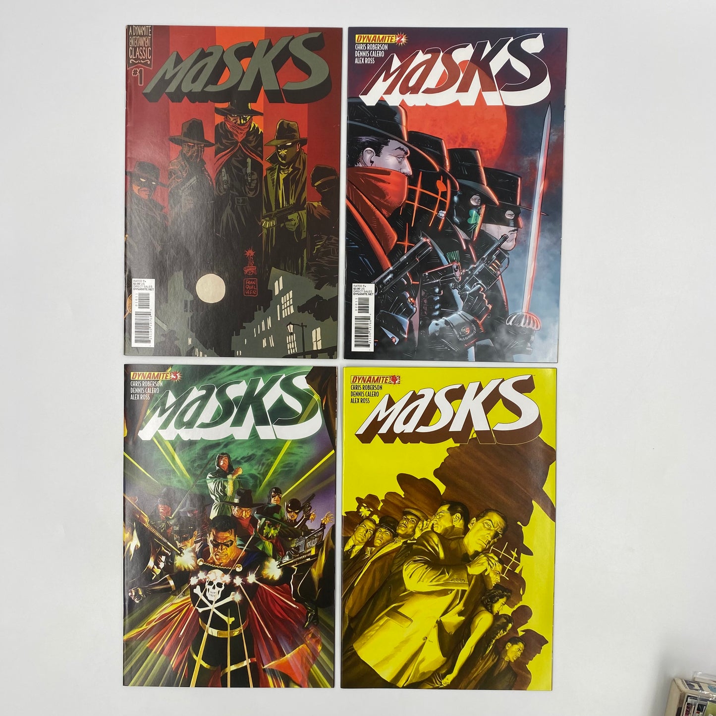 Masks #1-8 (2012-2013) Dynamite (FN)