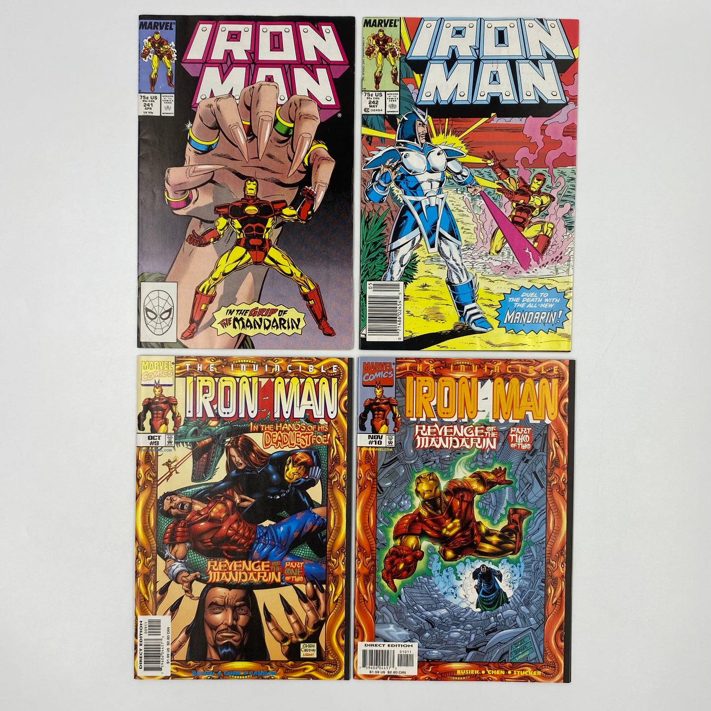 M&PC Marvel Comic Book FUN PACK: Iron Man VS Mandarin