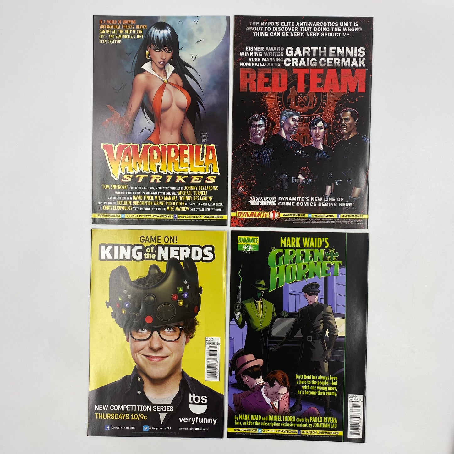 Masks #1-8 (2012-2013) Dynamite (FN)