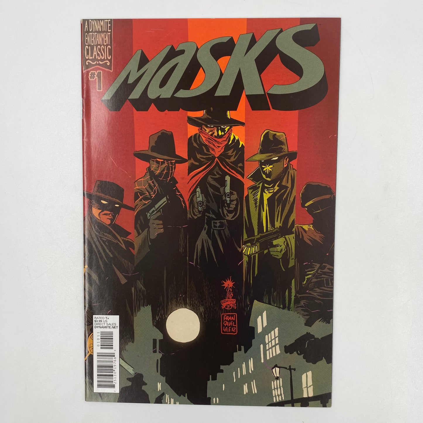 Masks #1-8 (2012-2013) Dynamite (FN)