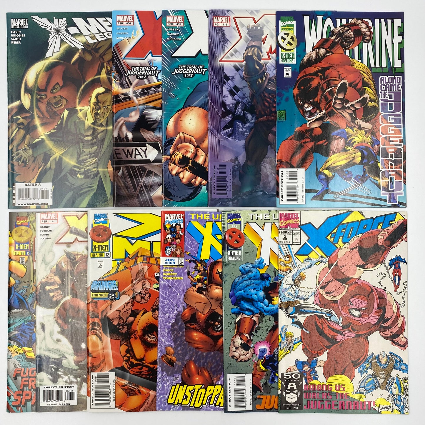 M&PC Marvel Comic Book MEGA FUN PACK: Juggernaut