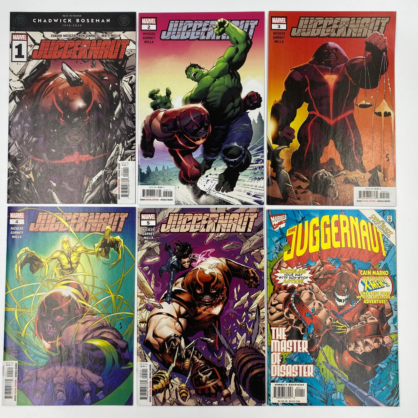 M&PC Marvel Comic Book MEGA FUN PACK: Juggernaut