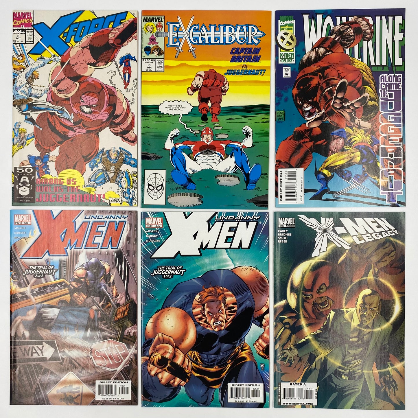 M&PC Marvel Comic Book MEGA FUN PACK: Juggernaut