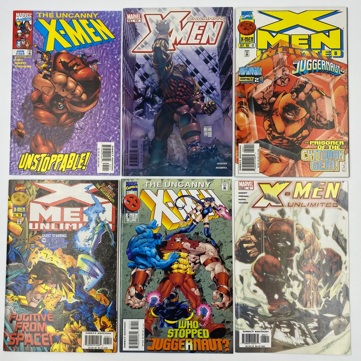 M&PC Marvel Comic Book MEGA FUN PACK: Juggernaut