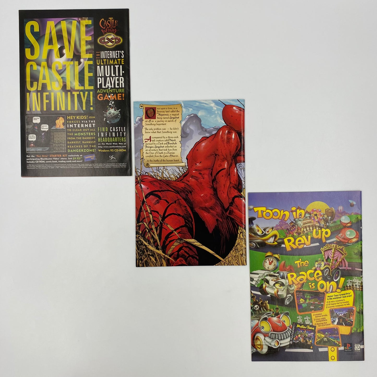 M&PC Marvel Comic Book FUN PACK: Longshot