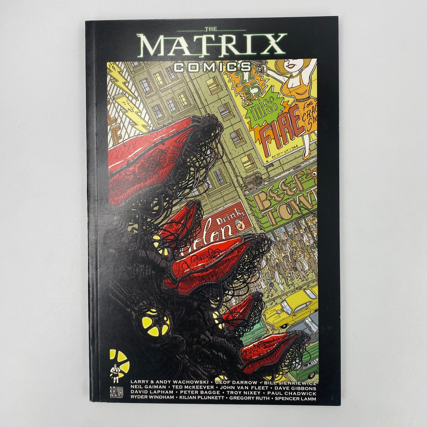 The Matrix Comics volume 1 & volume 2 first edition TP’s (2003-2004) Burlyman