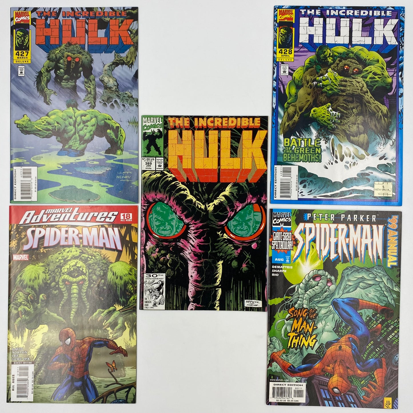 M&PC Marvel Comic Book FUN PACK: Man-Thing