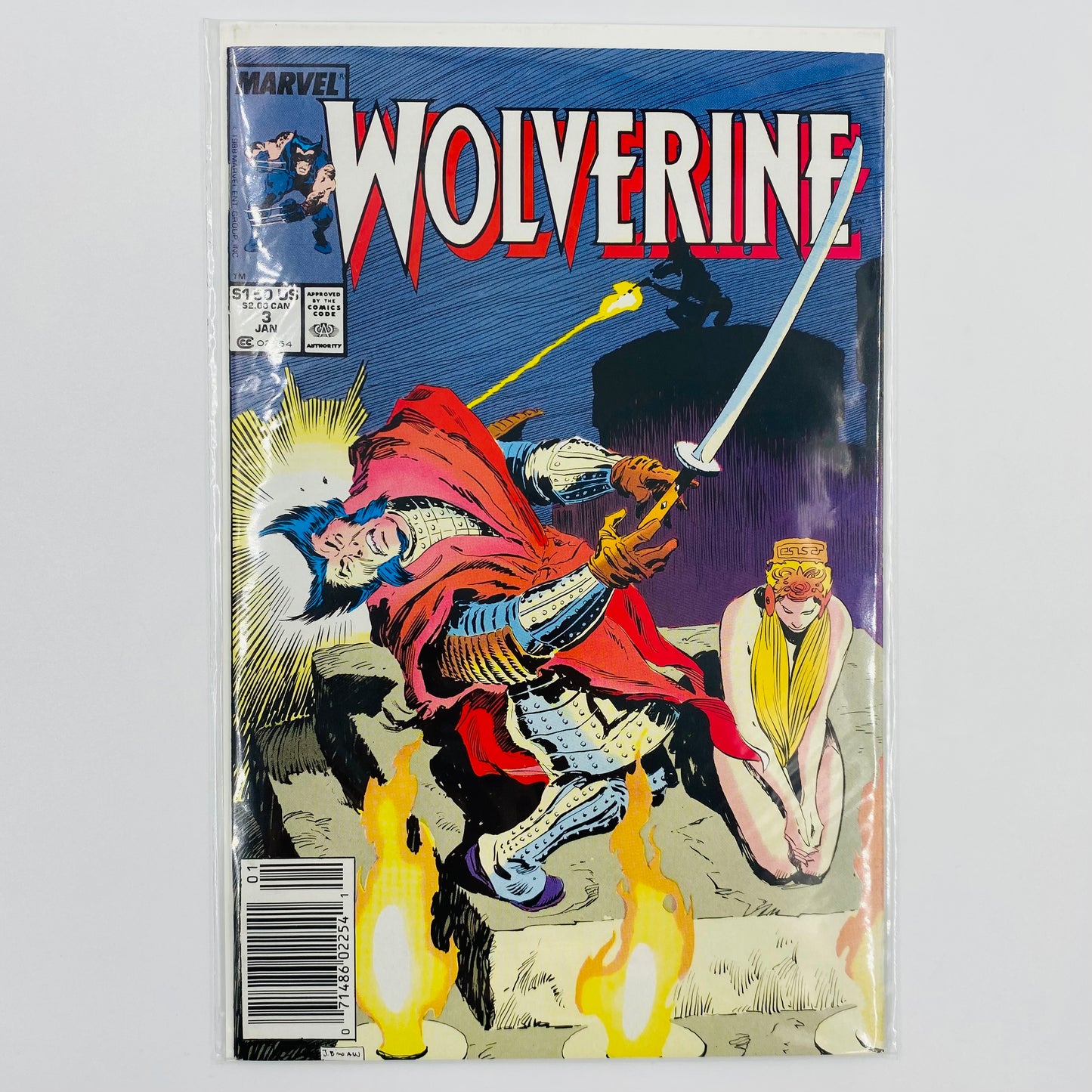 Wolverine #3 “The Black Blade!” (1989) Marvel