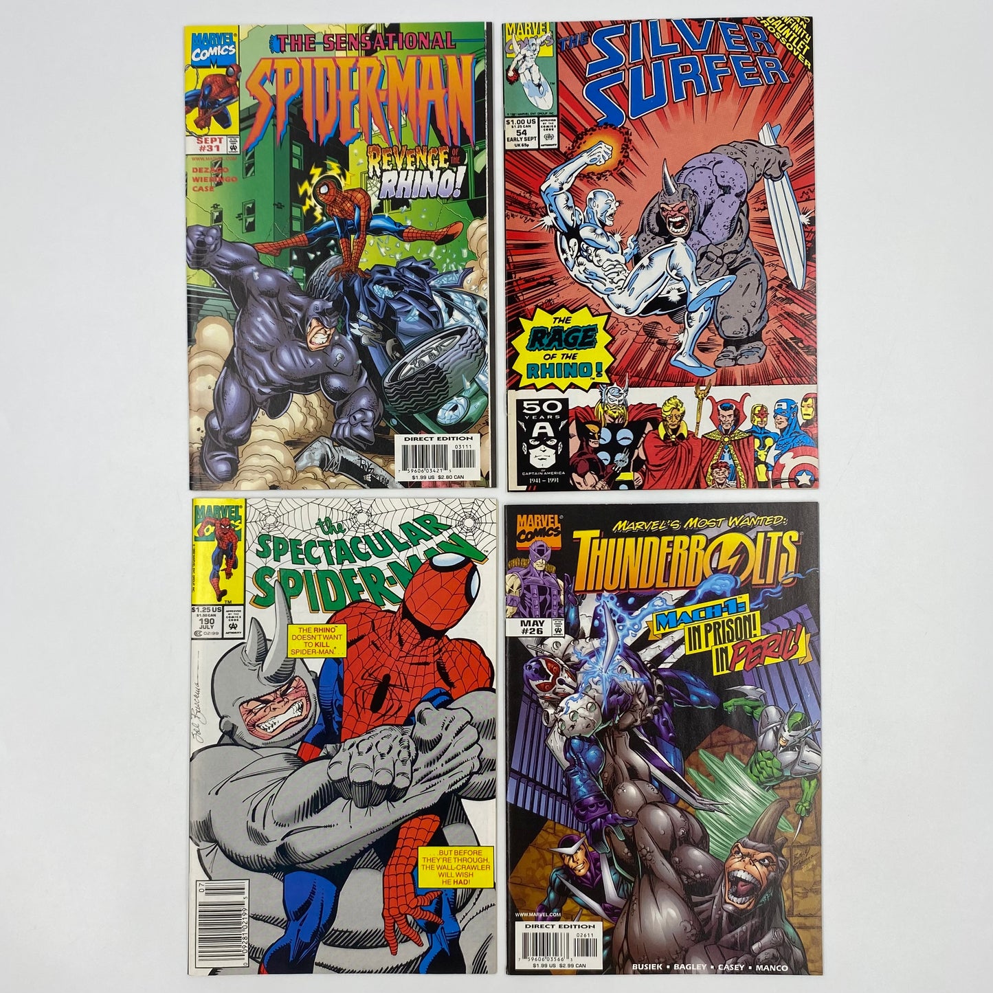M&PC Marvel Comic Book FUN PACK: Rhino