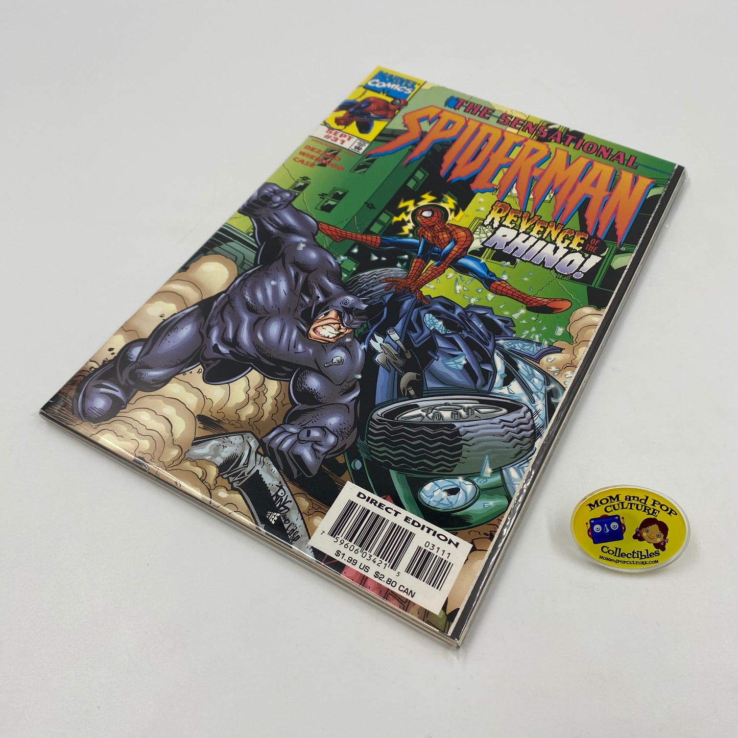 M&PC Marvel Comic Book FUN PACK: Rhino