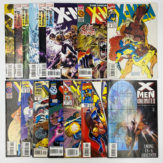 M&PC Marvel Comic Book MEGA FUN PACK: Sabretooth VS Wolverine & The X-Men