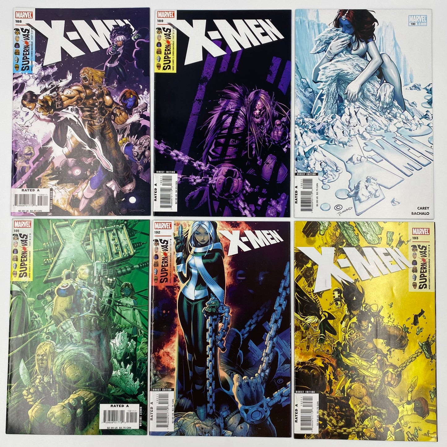 M&PC Marvel Comic Book MEGA FUN PACK: Sabretooth VS Wolverine & The X-Men