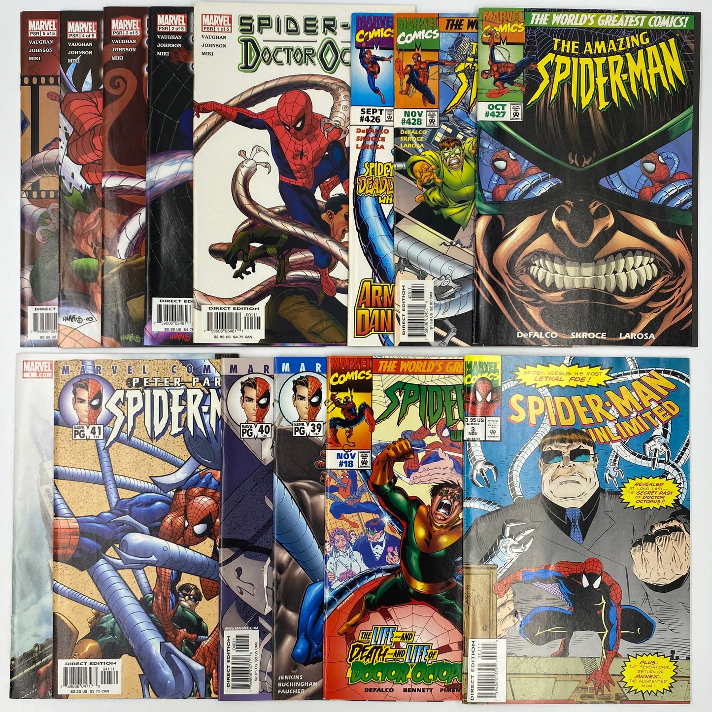 M&PC Marvel Comic Book MEGA FUN PACK: Spider-Man VS Doctor Octopus