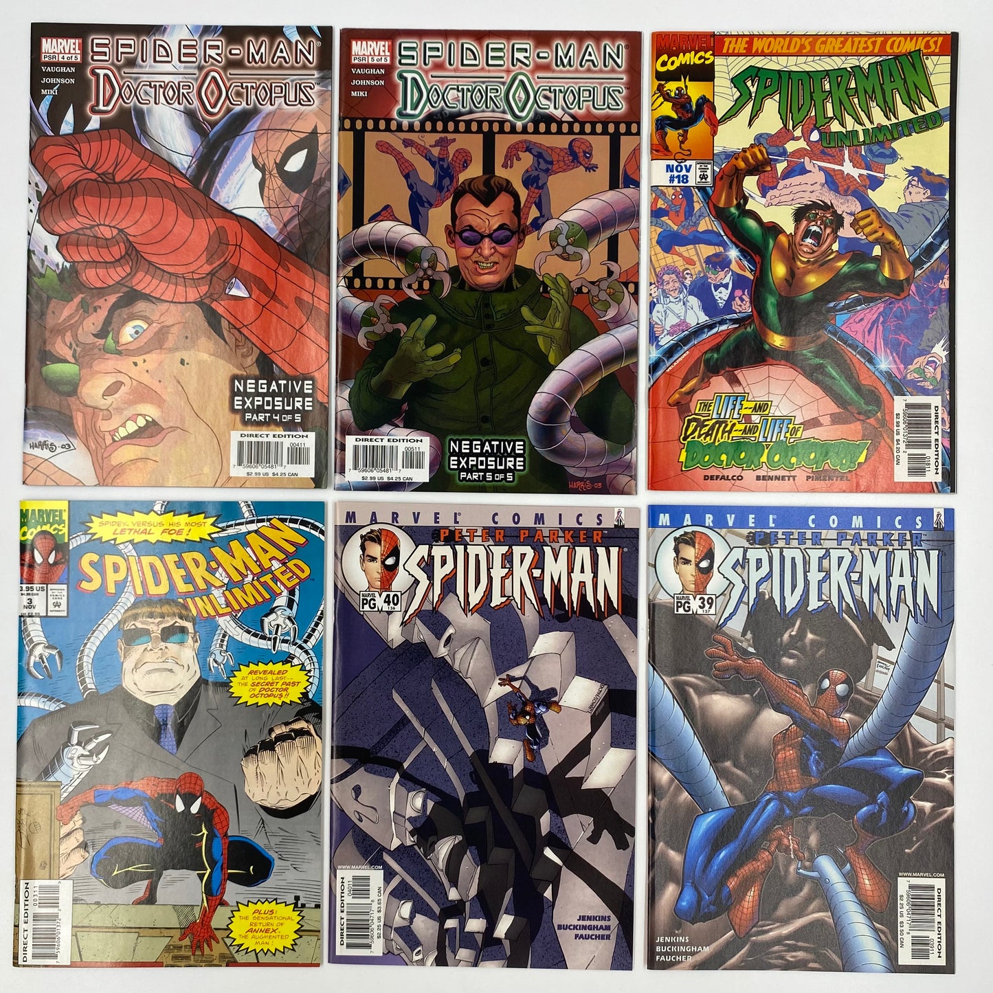 M&PC Marvel Comic Book MEGA FUN PACK: Spider-Man VS Doctor Octopus