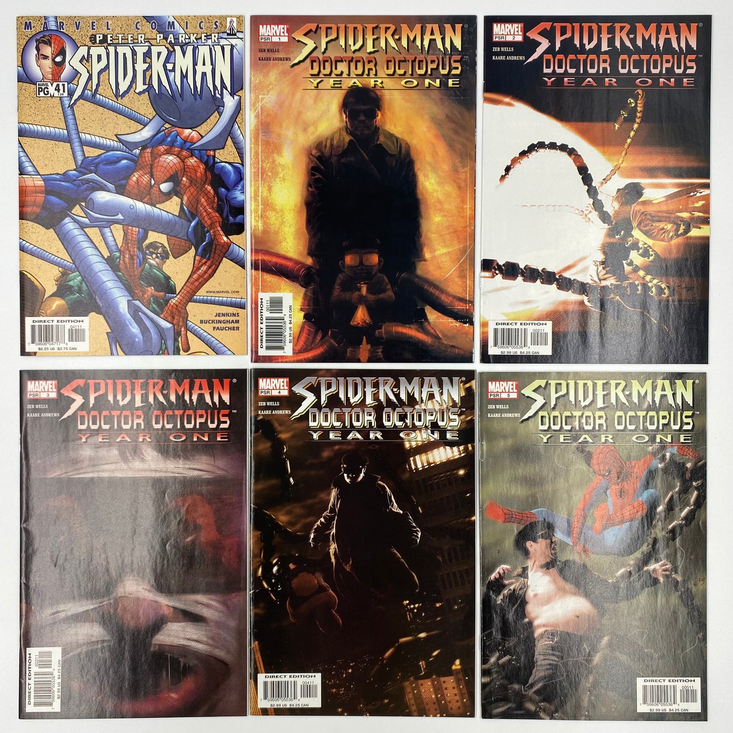 M&PC Marvel Comic Book MEGA FUN PACK: Spider-Man VS Doctor Octopus