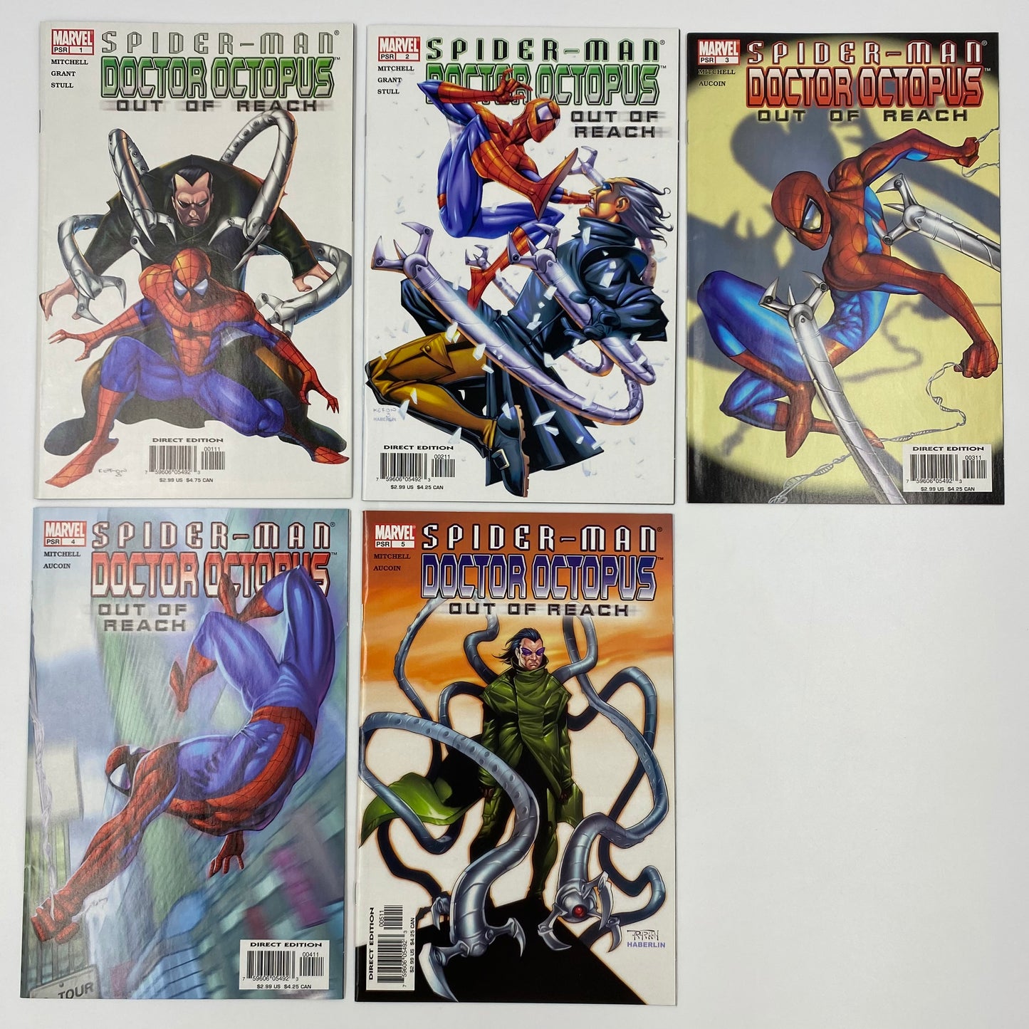 M&PC Marvel Comic Book MEGA FUN PACK: Spider-Man VS Doctor Octopus