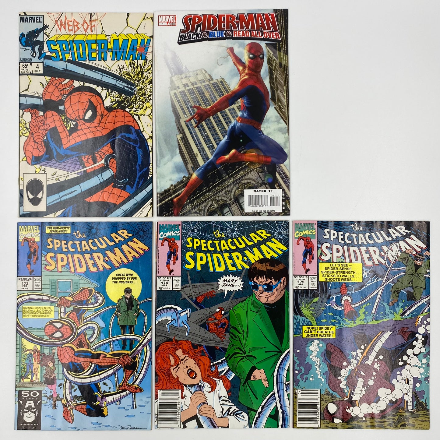 M&PC Marvel Comic Book MEGA FUN PACK: Spider-Man VS Doctor Octopus