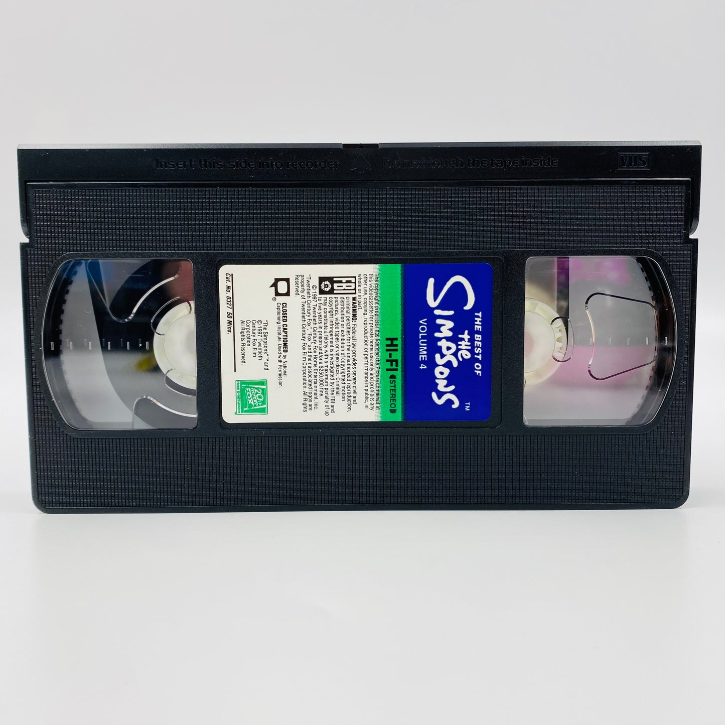 The Best of the Simpsons volumes 4, 5 and 6 VHS tape box set (1997) 20th Century Fox Home Entertainment