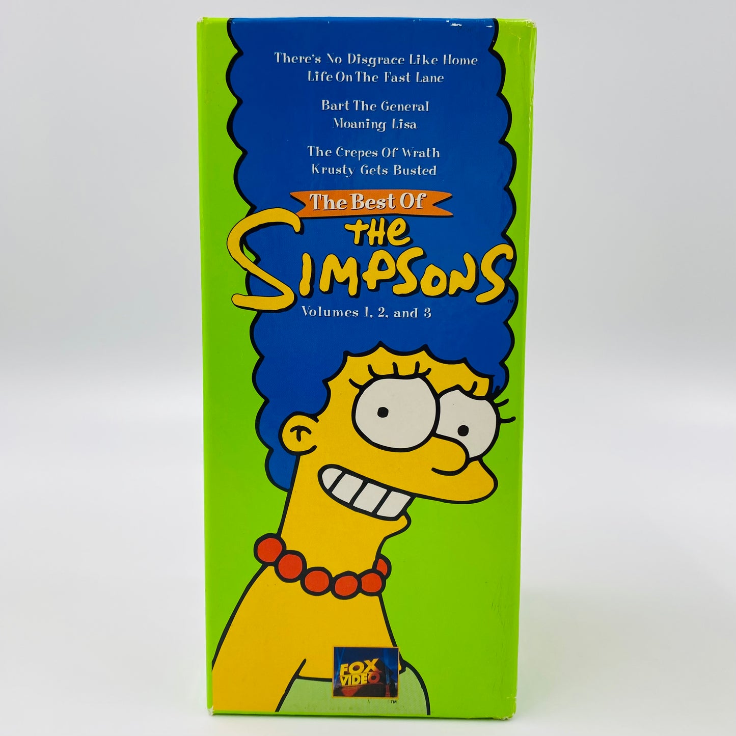 The Best of the Simpsons volumes 1, 2 and 3 VHS tape box set (1997) 20th Century Fox Home Entertainment